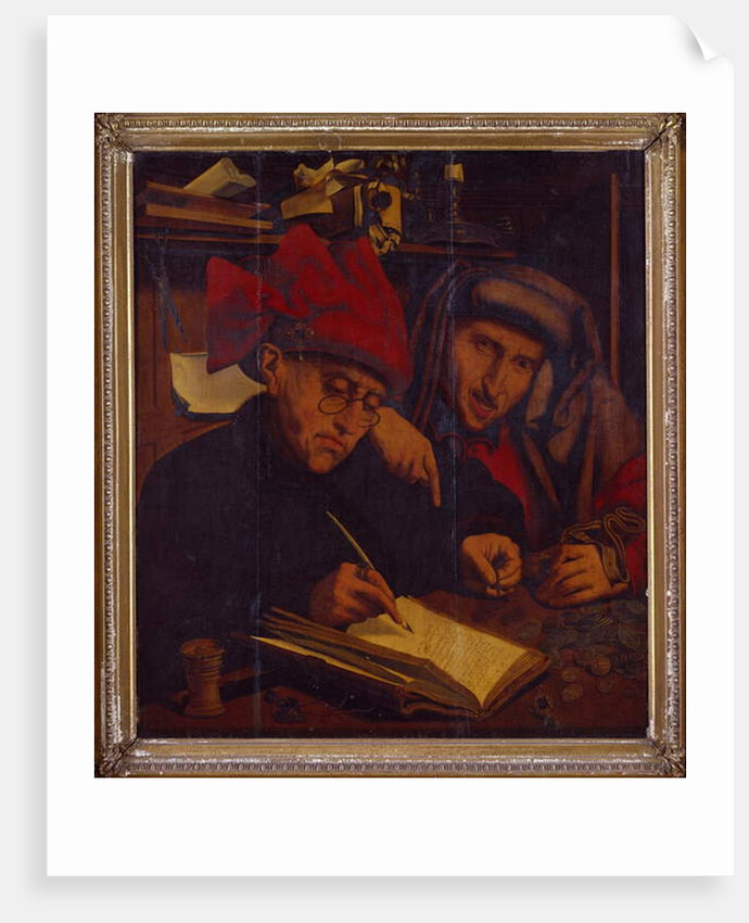 The Tax-Gatherers by Marinus van Reymerswaele