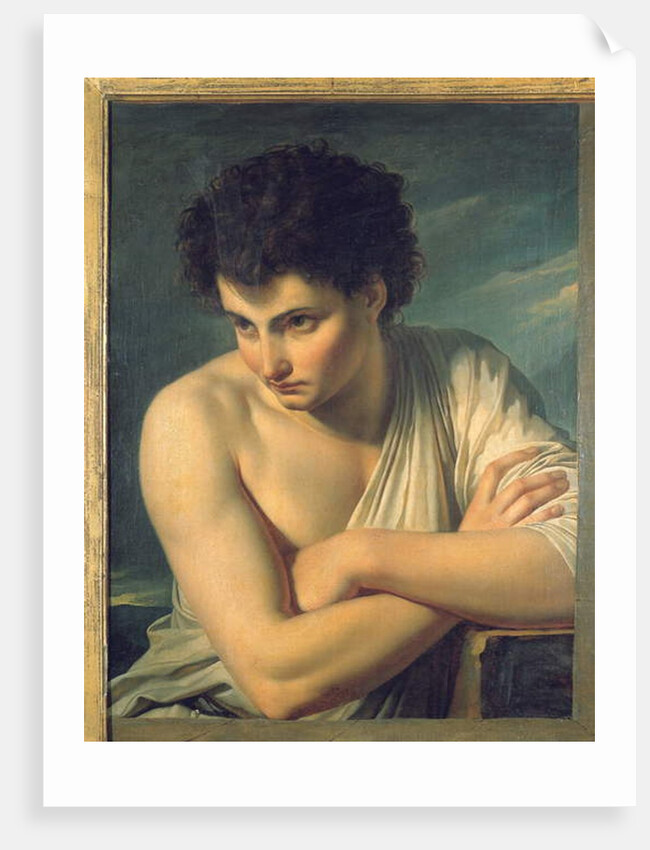 A Young Man Dressed as an Arcadian Shepherd by Francois Xavier Fabre