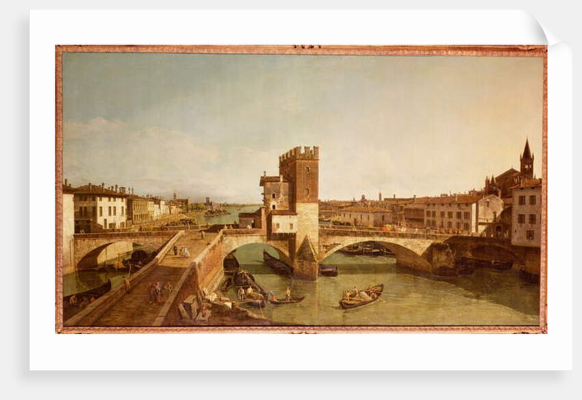 Ponte Delle Navi, Verona by Bernardo Bellotto