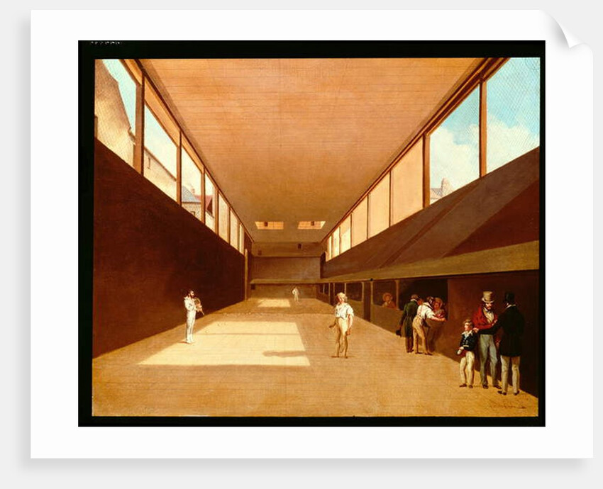 Interior of the Jeu de Paume, Versailles by Louis Leopold Boilly