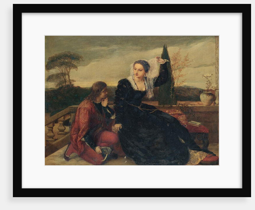 Olivia and Viola by James Clarke Hook