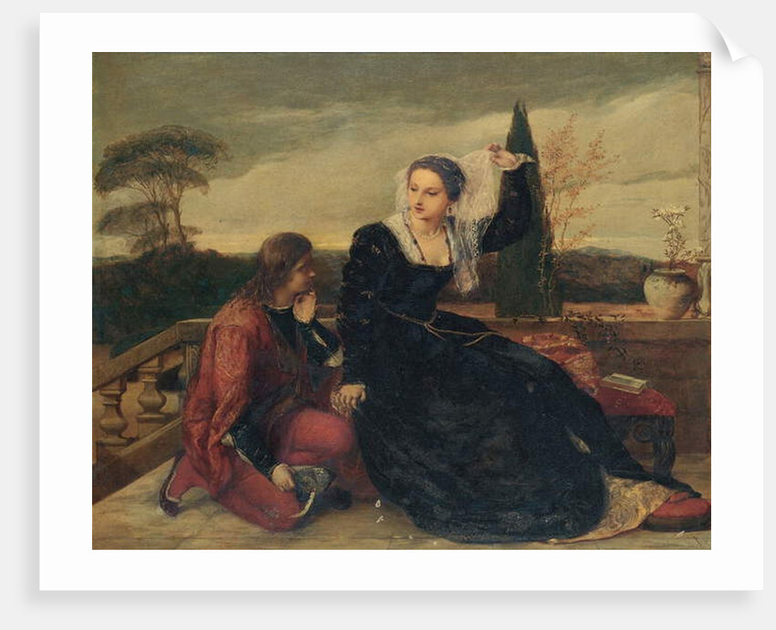 Olivia and Viola by James Clarke Hook