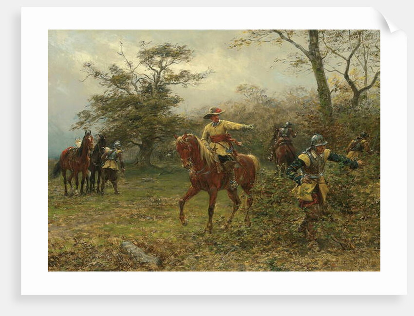 The Boscobel Oak, 1889 by Ernest Crofts