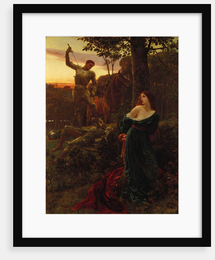 Chivalry, 1885 by Frank Dicksee