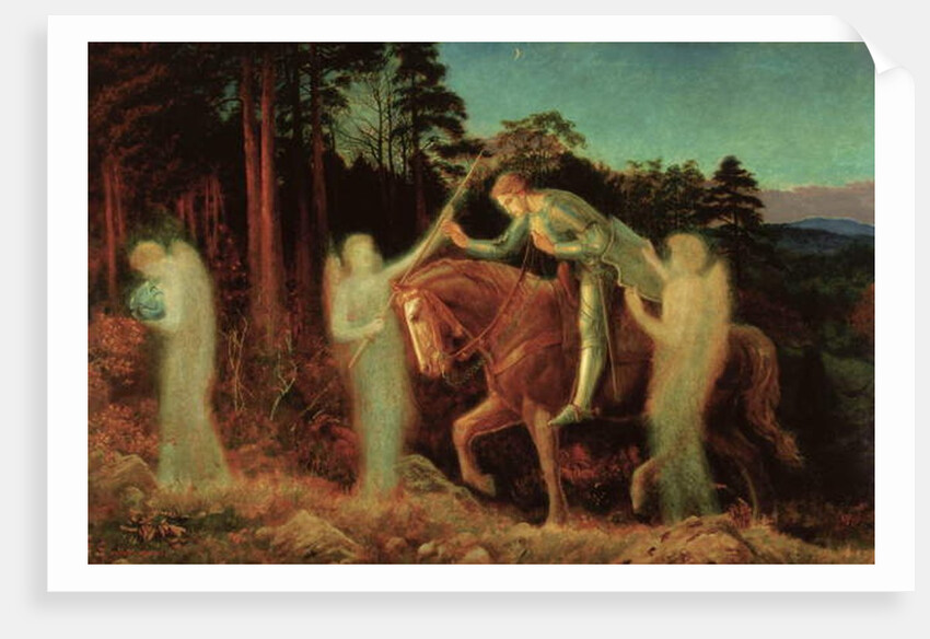 Sir Galahad, 1867-1892 by Arthur Hughes