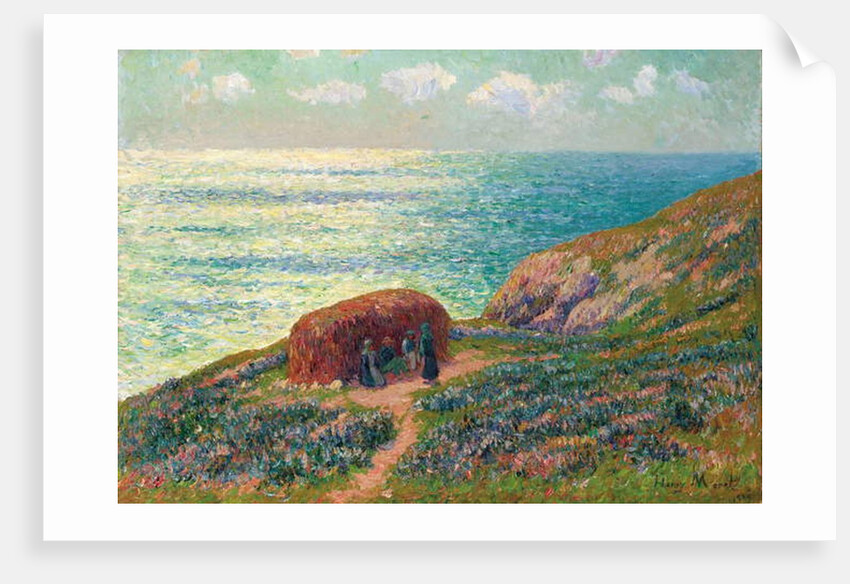 Seaweed Pickers at Moelan, Bretagne, 1900 by Henry Moret