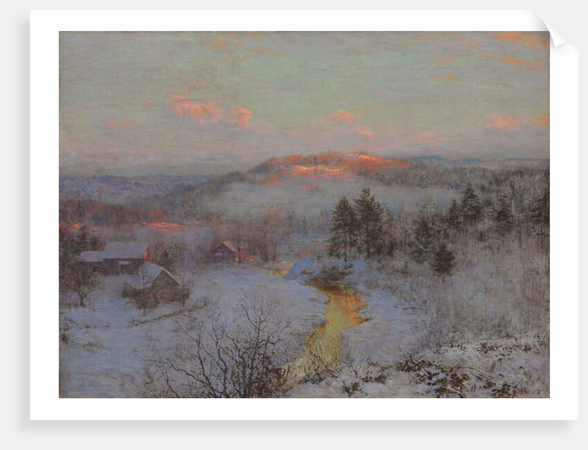 Waning Winter, 1906 by Walter Launt Palmer
