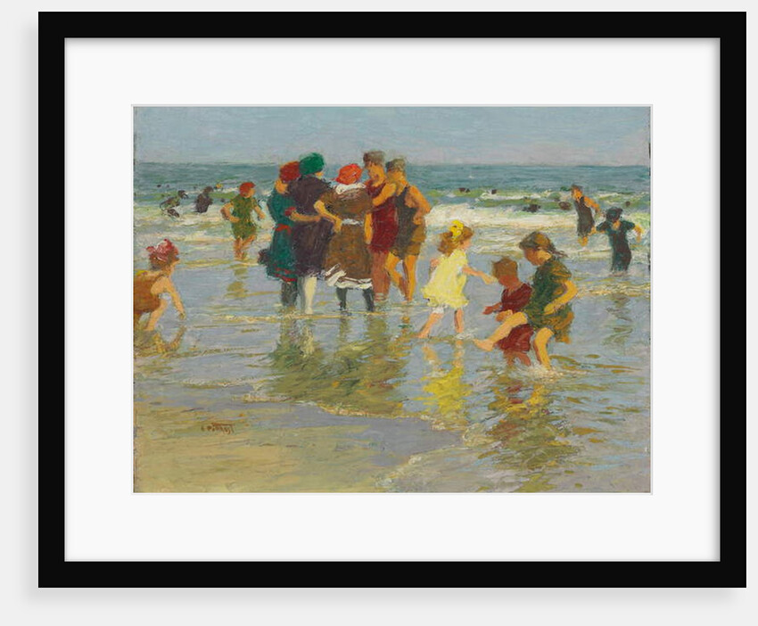 Beach Scene, by Edward Henry Potthast