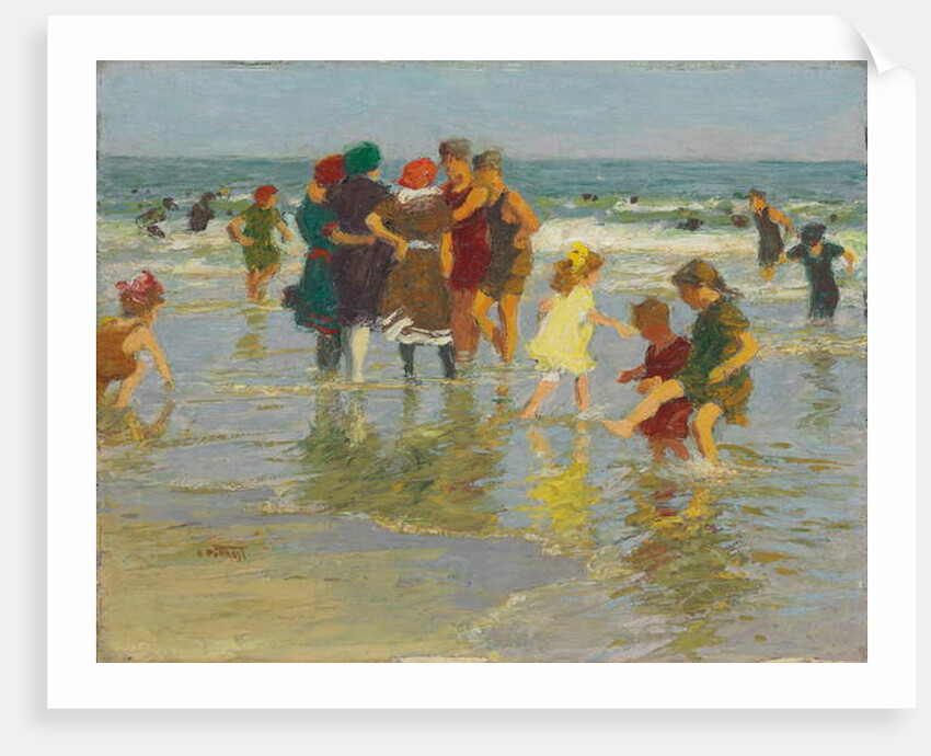 Beach Scene, by Edward Henry Potthast