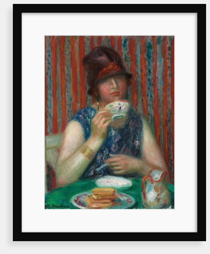 Girl with Teacup, c.1920 by William James Glackens