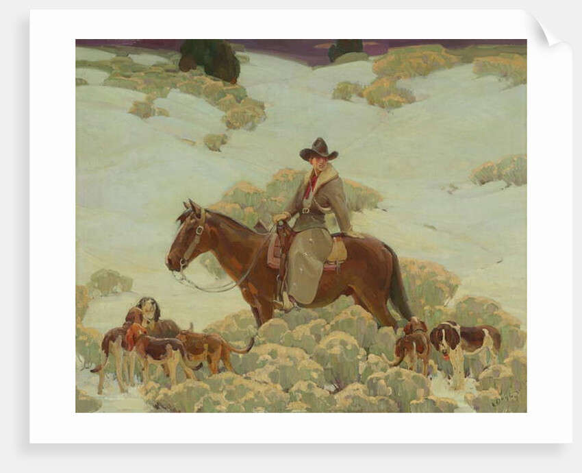 The Bob Cat Hunter by William Herbert 'Buck' Dunton