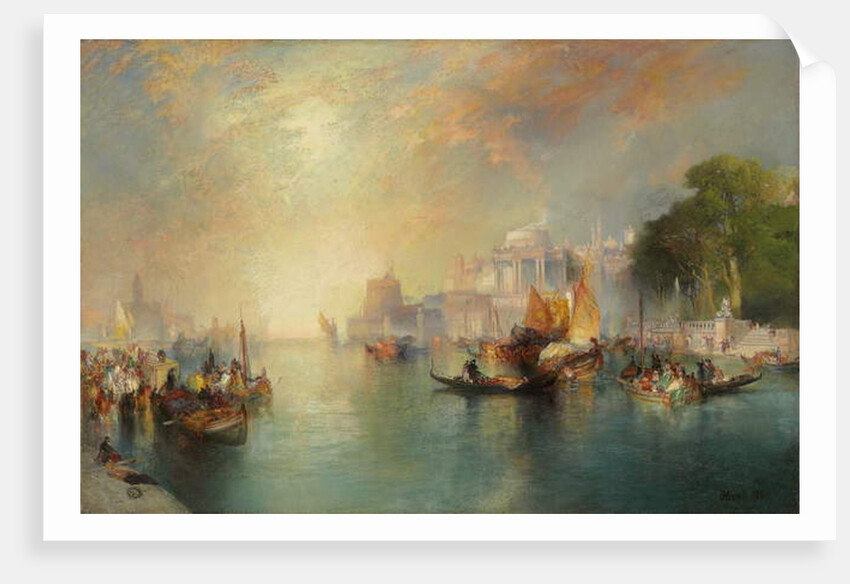 Arabian Nights Fantasy, 1886 by Thomas Moran
