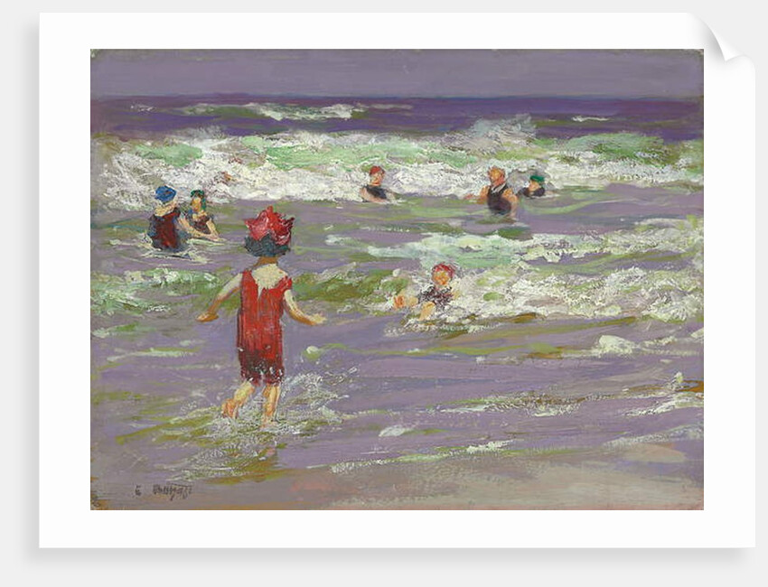 Little Sea Bather by Edward Henry Potthast