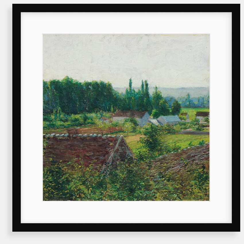 Farmhouses in Giverny, c.1890 by John Leslie Breck