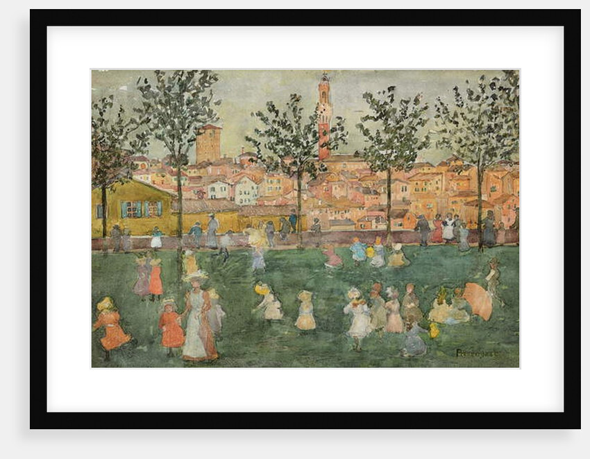 Siena, c.1898-99 by Maurice Brazil Prendergast