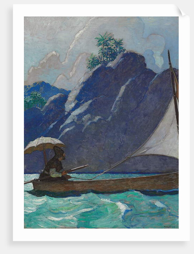 And Thus I Every Now and Then Took a Little Voyage Upon the Sea, 1920 by Newell Convers Wyeth