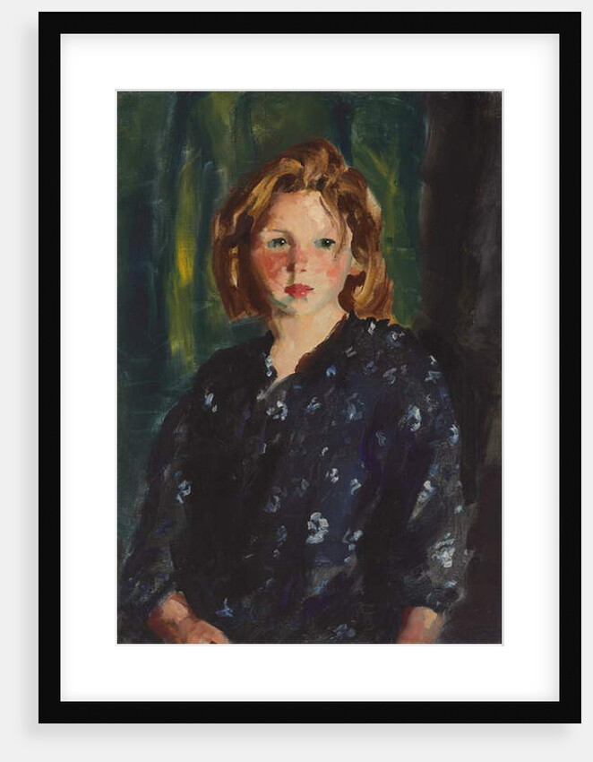 Portrait of a Girl, 1928 by Robert Cozad Henri