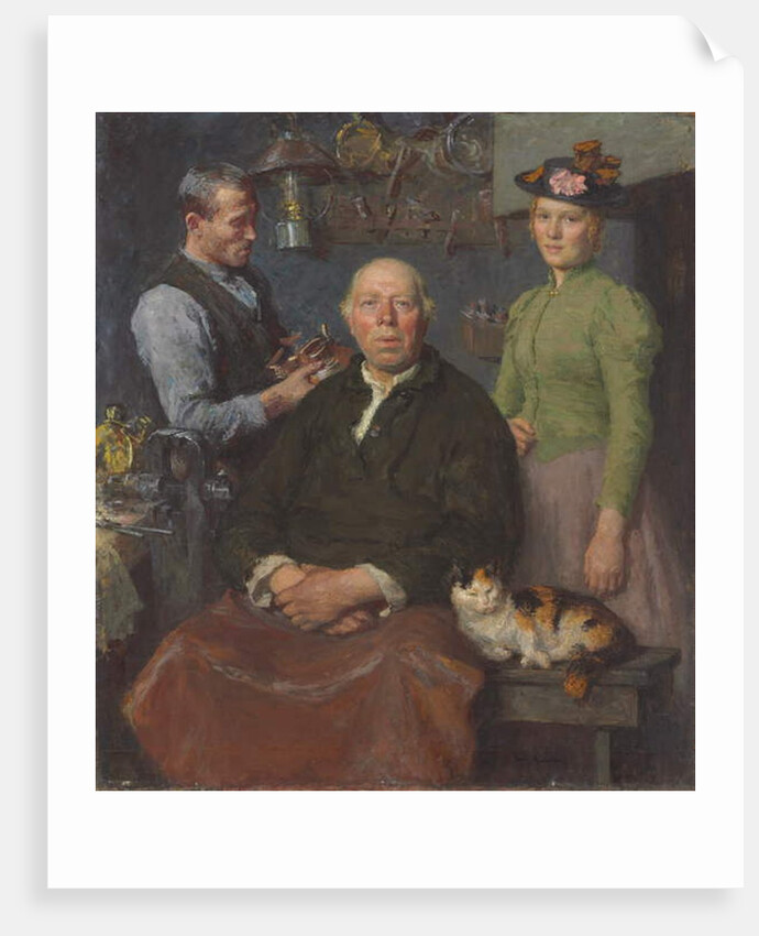 The Smithy, c.1910 by Julius Gari Melchers