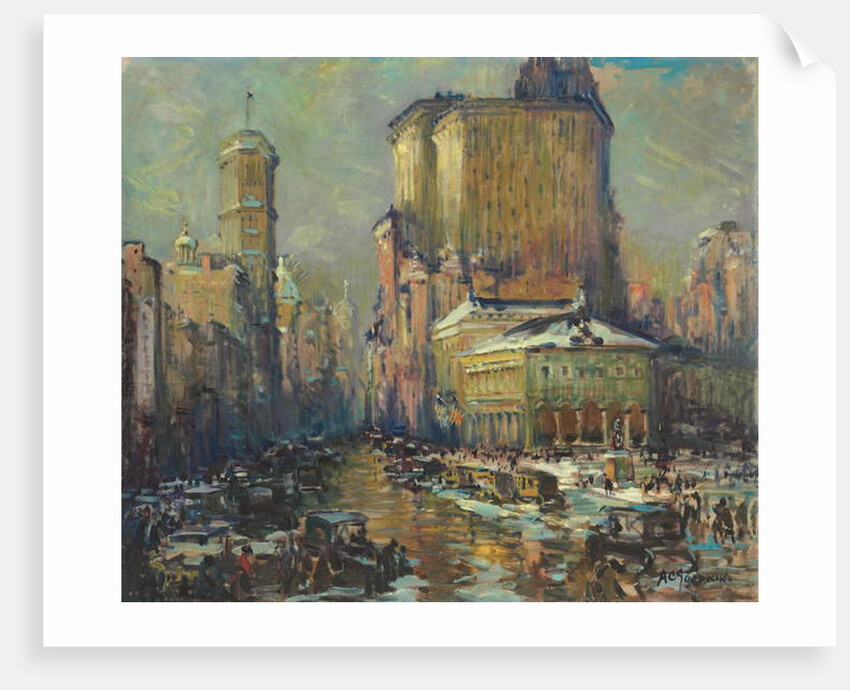 Herald Square, New York by Arthur Clifton Goodwin