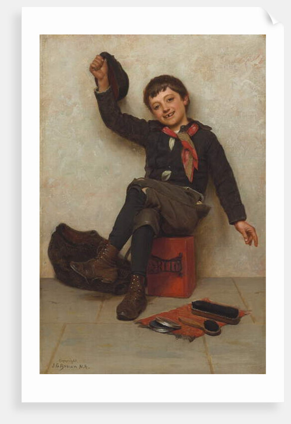All Right, c.1897 by John George Brown