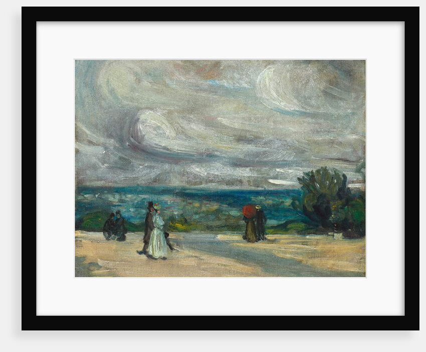 The Terrace by William James Glackens