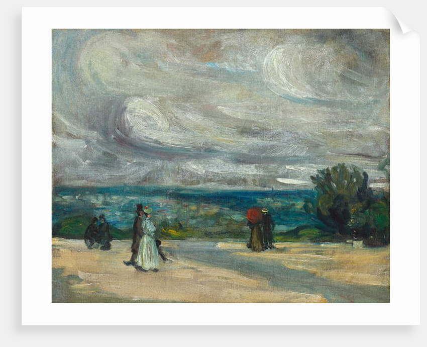 The Terrace by William James Glackens