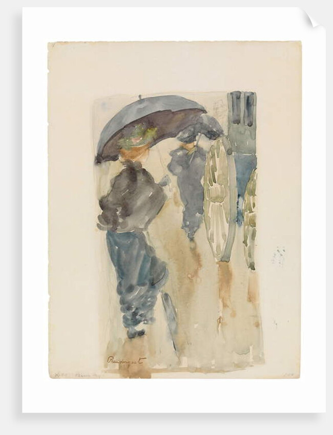 Rainy Day, c.1893-94 by Maurice Brazil Prendergast