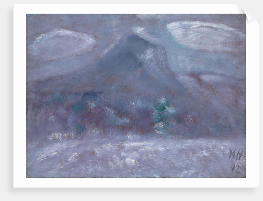 Mount Katahdin, Snow Storm, 1942 by Marsden Hartley