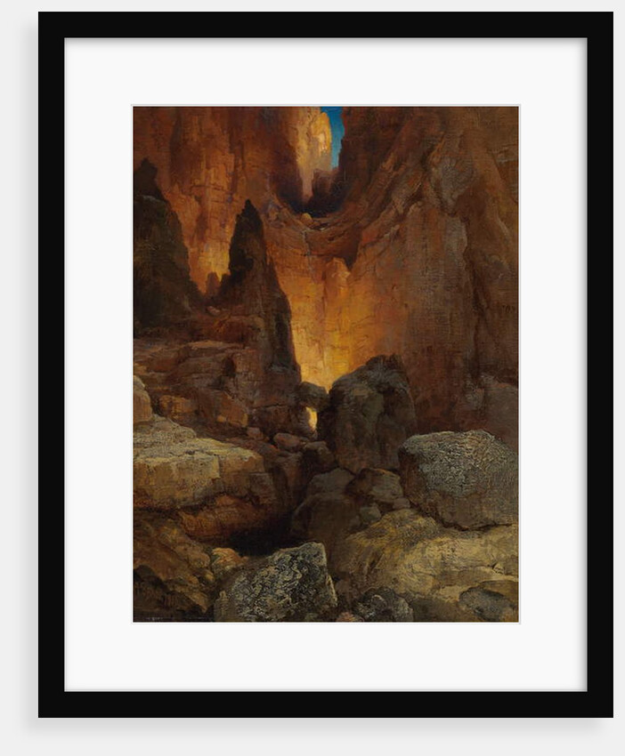 A Side Canyon, Grand Canyon of Arizona, 1915 by Thomas Moran