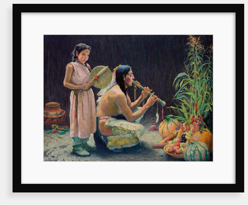 The Harvest Song, c.1920 by Eanger Irving Couse