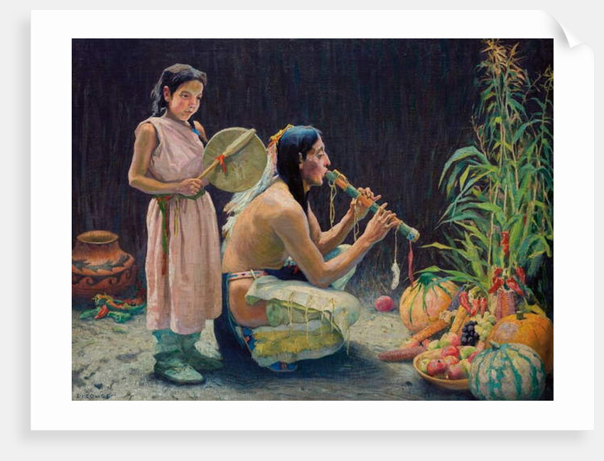 The Harvest Song, c.1920 by Eanger Irving Couse