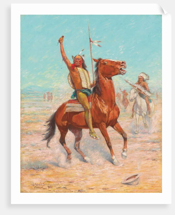 The Scalp, 1912 by Charles Schreyvogel