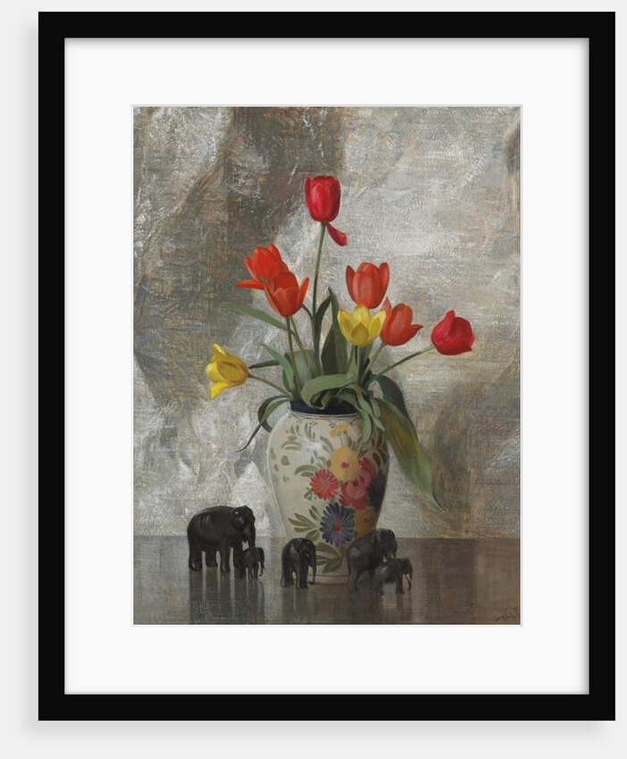 Elephants & Tulips by Hermann Dudley Murphy