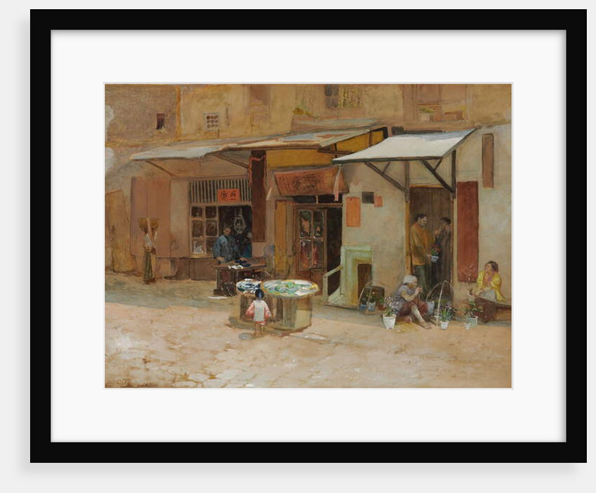 Chinatown, San Francisco, 1908 by Louis Comfort Tiffany