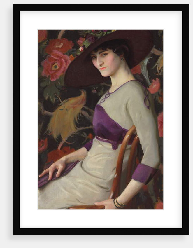 The Russian; La Russe by William McGregor Paxton