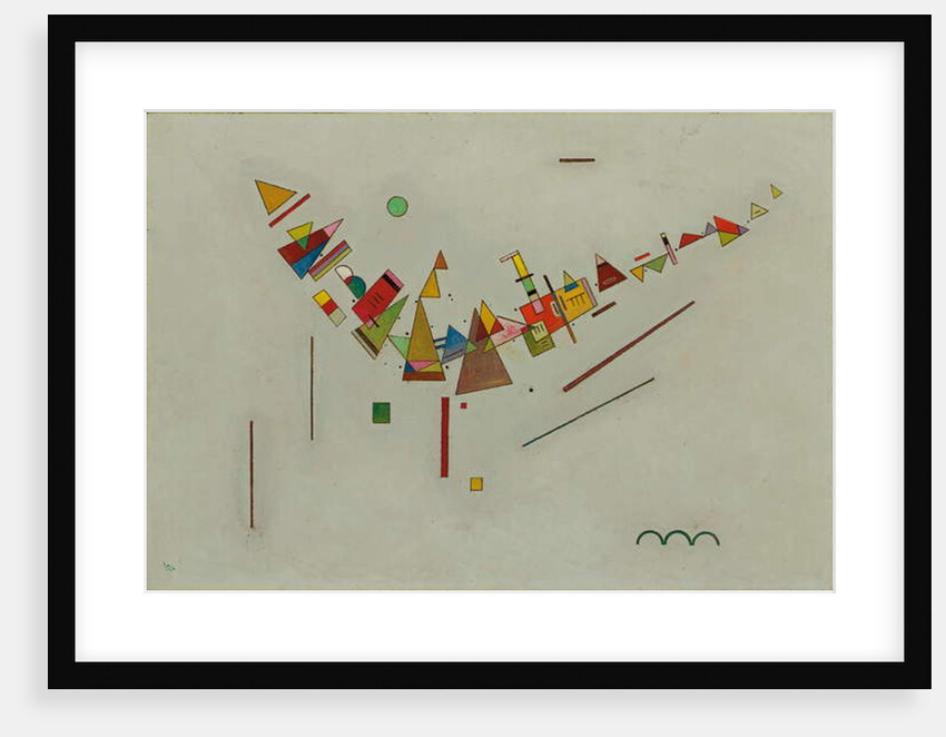 Angular Swing; Winkelschwung, 1929 by Wassily Kandinsky