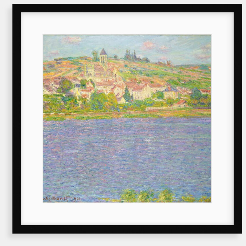 Vetheuil in the Sun; Vetheuil, effet de Soleil, 1901 by Claude Monet