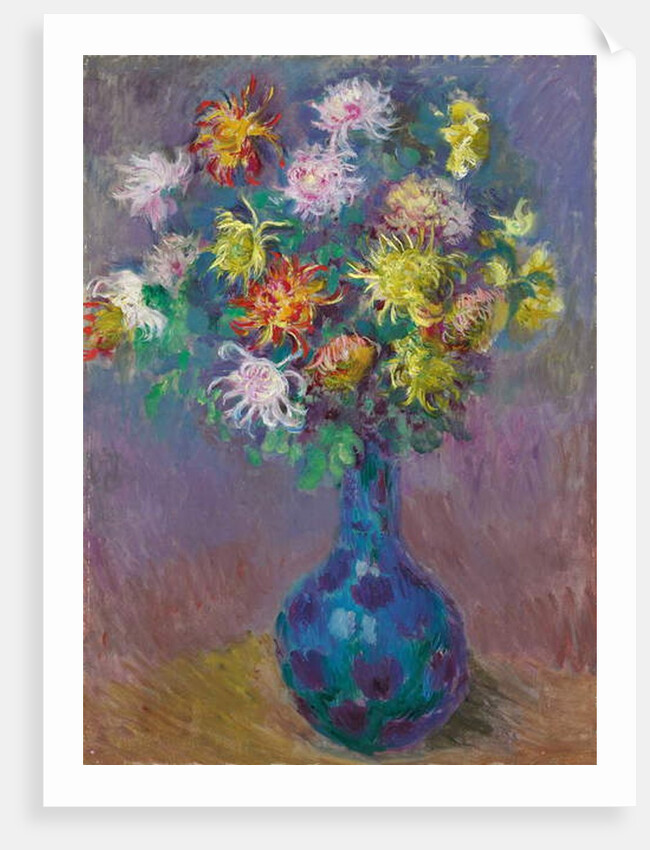 Vase of Chrysanthemums, 1882 by Claude Monet