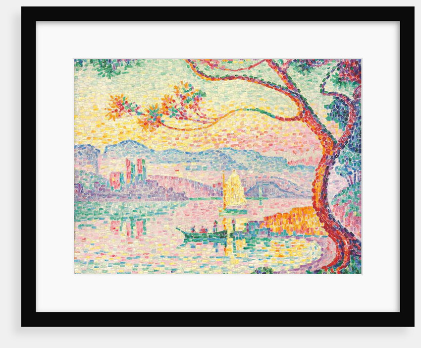 Port d'Antibes, 1917 by Paul Signac