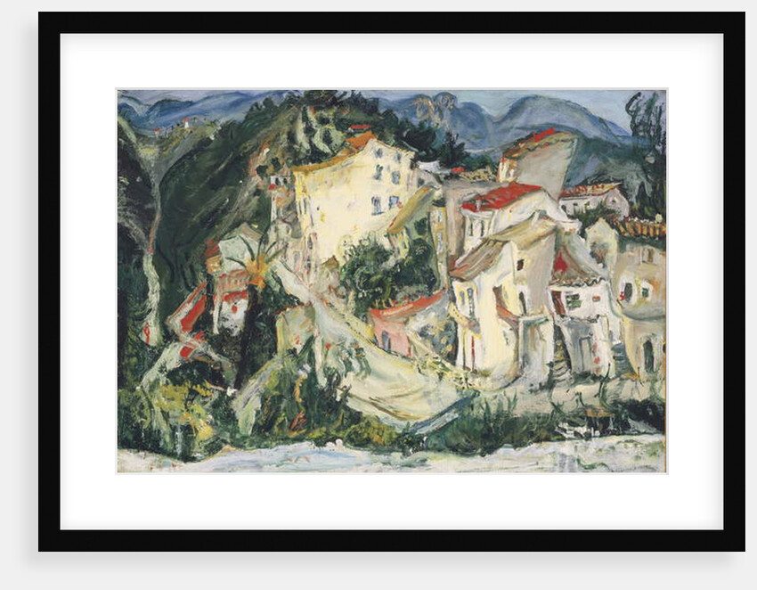 Landscape at Cagnes; Paysage de Cagnes, c.1924-1925 by Chaim Soutine