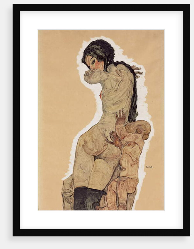 Mother and Child; Mutter und Kind, 1910 by Egon Schiele