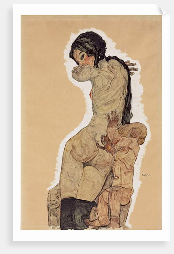 Mother and Child; Mutter und Kind, 1910 by Egon Schiele