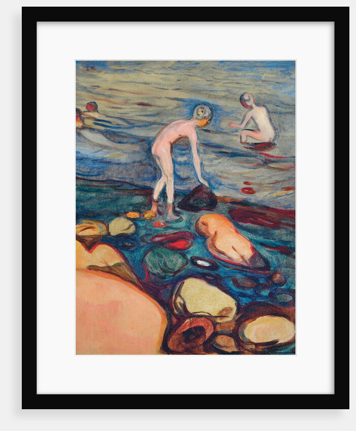 Bathers, 1897-1899 by Edvard Munch