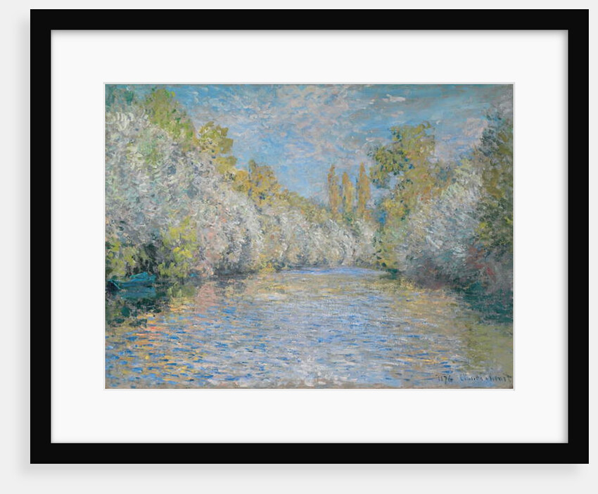 L'Yerres Near Montgeron; L'Yerres pres de Montgeron, 1876 by Claude Monet