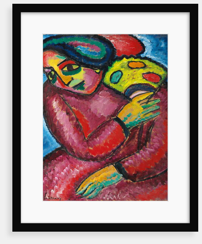 Dance with Yellow Fan; Tanz mit gelbem Facher, 1912 by Alexej von Jawlensky
