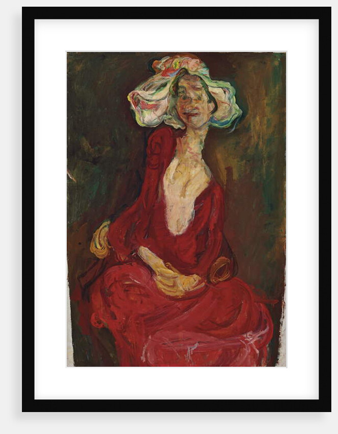 The Big Hat; Le Grand Chapeau, 1923-1924 by Chaim Soutine