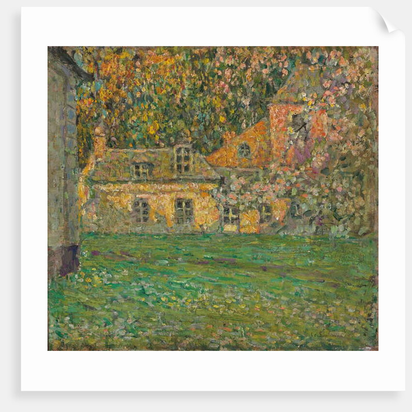 Flowering Trees; Les arbres fleuris, 1933 by Henri Eugene Augustin Le Sidaner