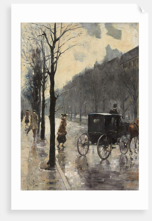 Kurfurstendamm Boulevard, 1910 by Lesser Ury