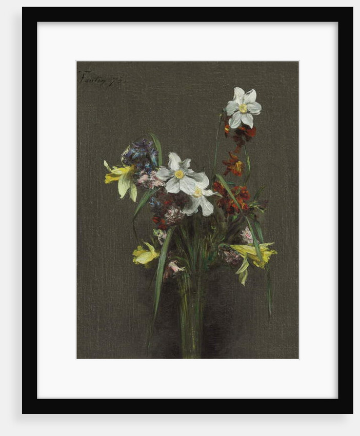 Spring Flowers; Fleurs de printemps, 1873 by Ignace Henri Jean Fantin-Latour