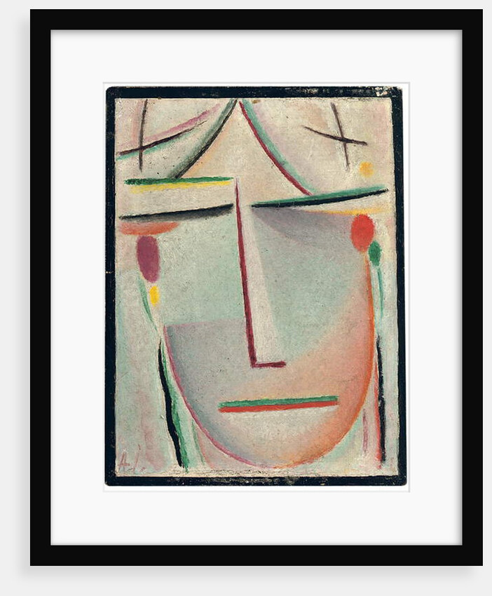 Abstract Head; Abstrakter Kopf, c.1921 by Alexej von Jawlensky